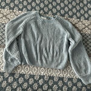 Altar’d State Light Blue Chenille Sweater, Sz XS